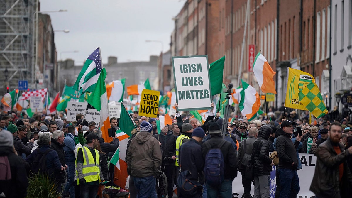 Irish Lives Matter-Marsch in Dublin