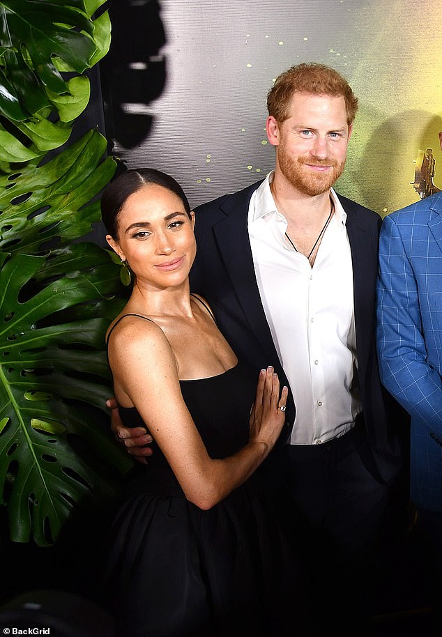 Prince Harry and his wife, Meghan Markle made a surprise appearance at the world premiere of Bob Marley: One Love last month