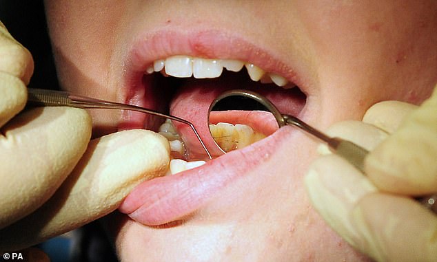 Bis zu 240 NHS-Zahnärzte erhalten außerdem ein „Goldenes Hallo“ in Höhe von 20.000 Pfund für die Arbeit in unterversorgten Gebieten für drei Jahre (Foto)