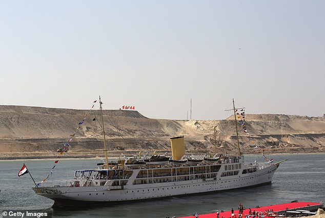 Die El Mahrousa wurde 1865 gebaut und befindet sich derzeit im Besitz der ägyptischen Marine