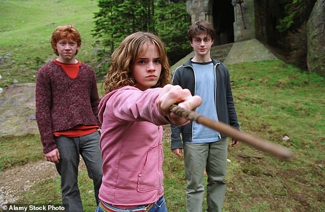 Watson trat zusammen mit Rupert Grint und Daniel Radcliffe in allen acht Harry-Potter-Filmen auf