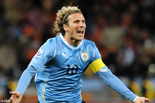 Diego Forlan, who scored 310 goals over his career, will try to bring a 'World Cup' back to Uruguay for the first time since 1950
