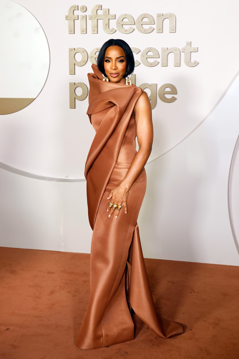 Kelly Rowland nimmt an der Fifteen Percent Pledge Gala 2024 teil