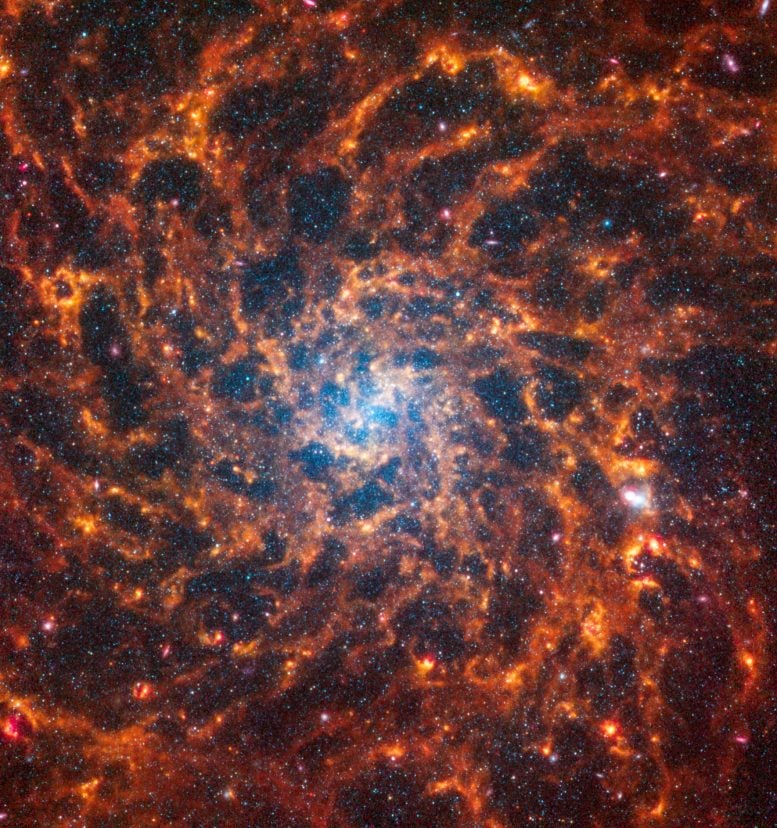 Webb-Spiralgalaxie IC 5332