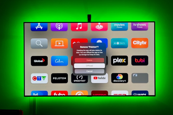 So löschen Sie Apps von Apple TV.