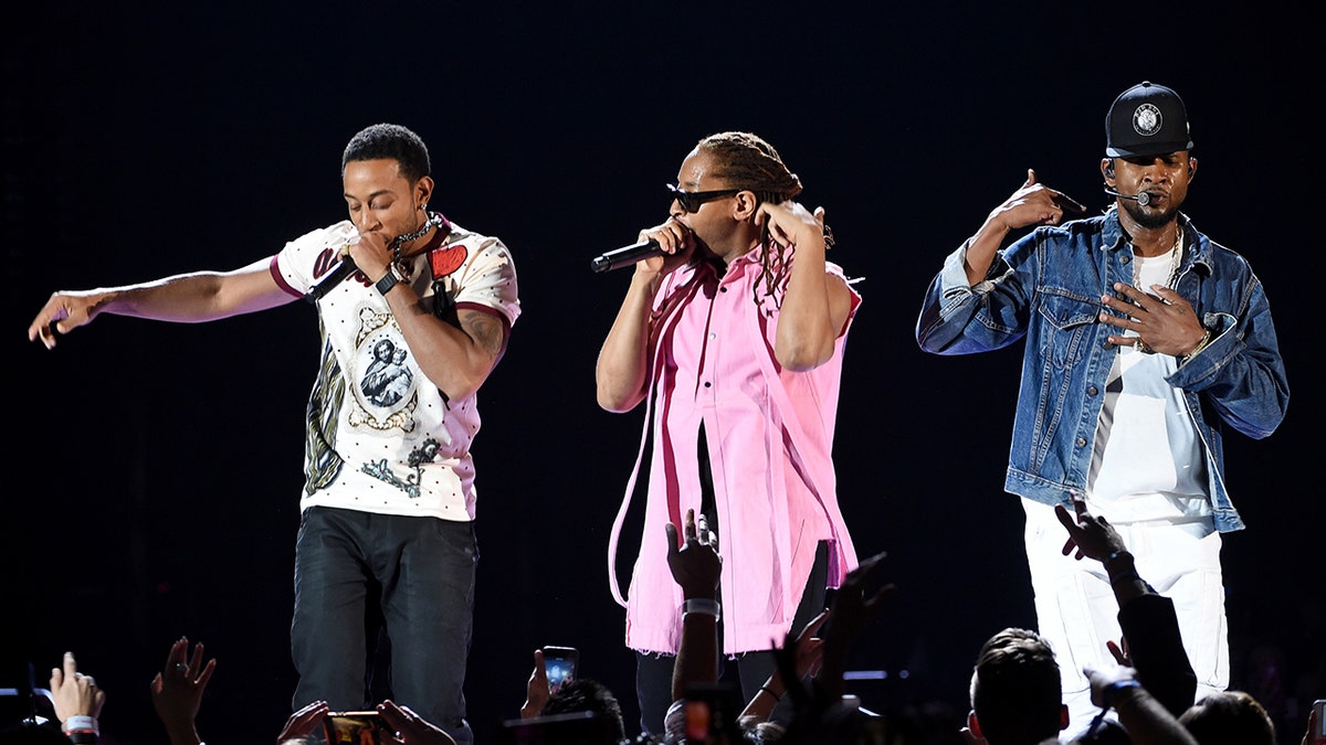 Ludacris, Lil Jon und Usher treten gemeinsam auf