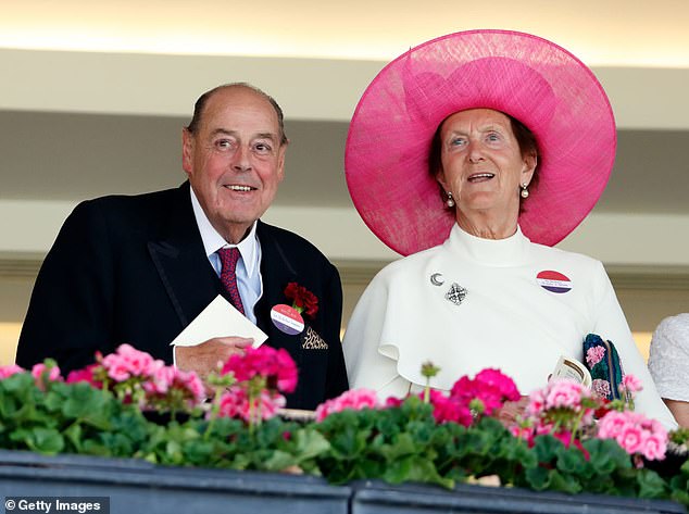Carlyn Chisholm (pictured with Nicholas Soames in 2021) worked as a nurse before entering politics