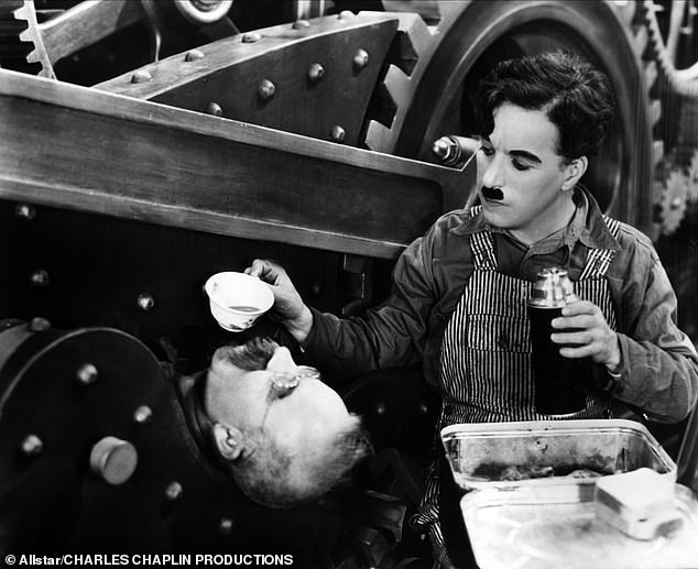 Charlie Chaplin in Modern Times (1936)