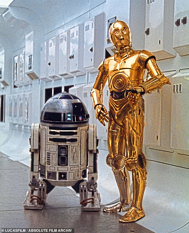 Star Wars characters R2D2 and C-3PO