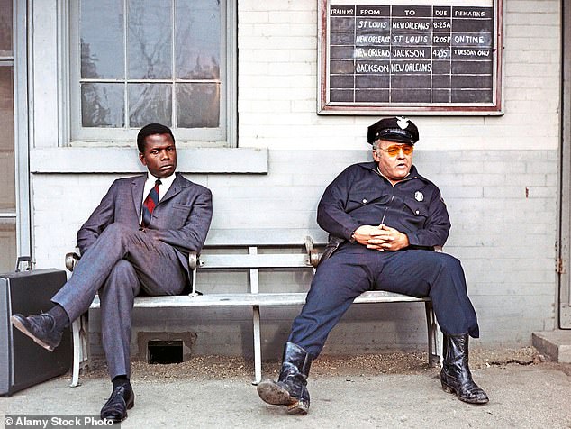 Sidney Poitier and Rod Steiger from In the Heat of the Night