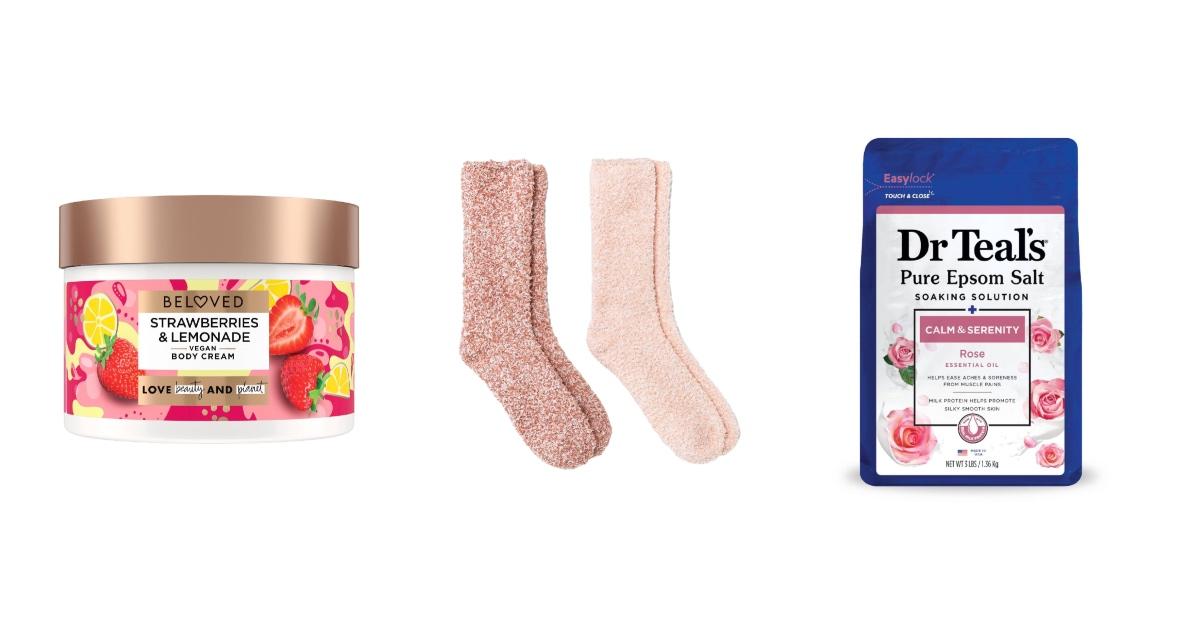 Körpercreme, flauschige Socken, Bittersalz – Geschenkideen zum Valentinstag für sie