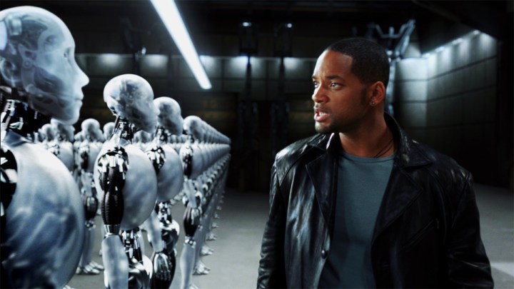 Will Smith in „Ich, Roboter“.