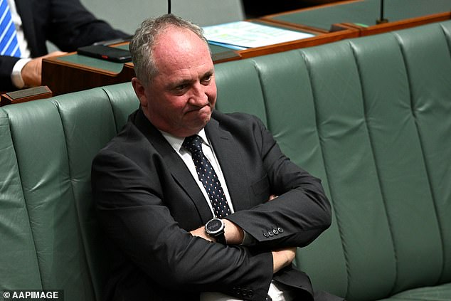 Barnaby Joyce ist zum ersten Mal seit dem Videoskandal wieder ins Parlament zurückgekehrt