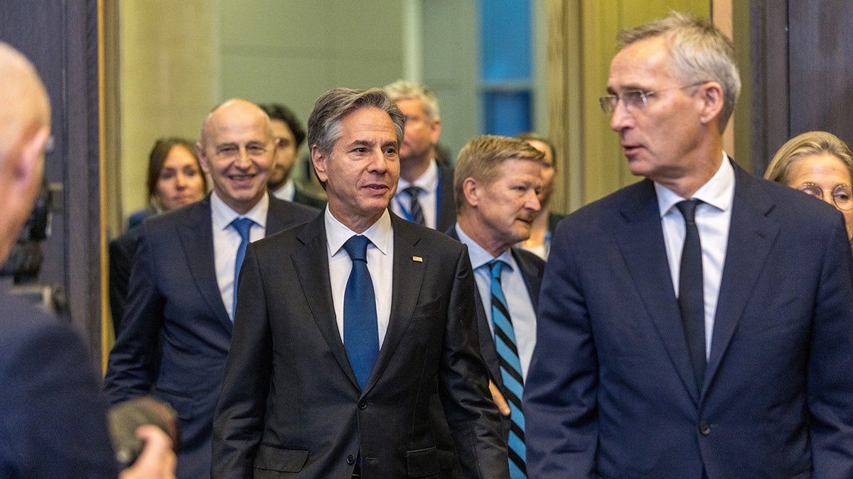 Stoltenberg und Blinken treffen sich im NATO-Hauptquartier