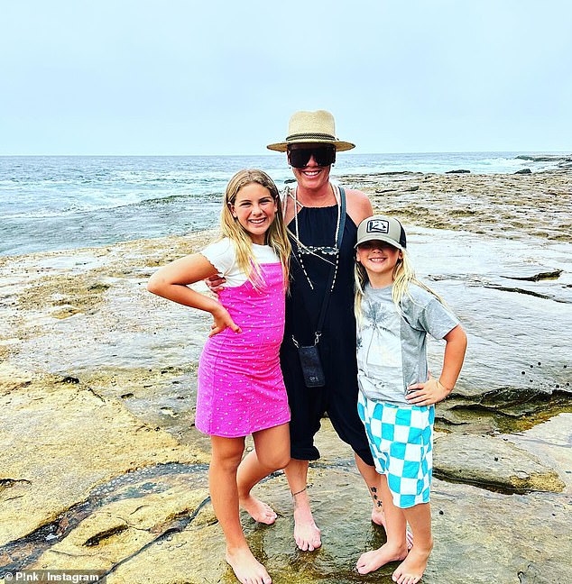 Pink betrachtet Australien als ihr zweites Zuhause und hat bei ihrem letzten Besuch die Zeit in Down Under mit ihren Kindern optimal genutzt