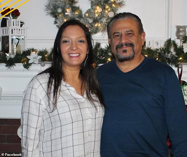 Lisa Lopez-Galvan, hier mit ihrem Mann abgebildet, starb während einer Operation in einem Krankenhaus an einer Schusswunde im Bauch