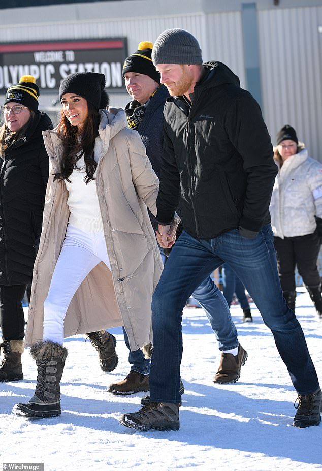 Meghan and Harry attended the Invictus Games One Year To Go Event on February 14 in Canada yesterday