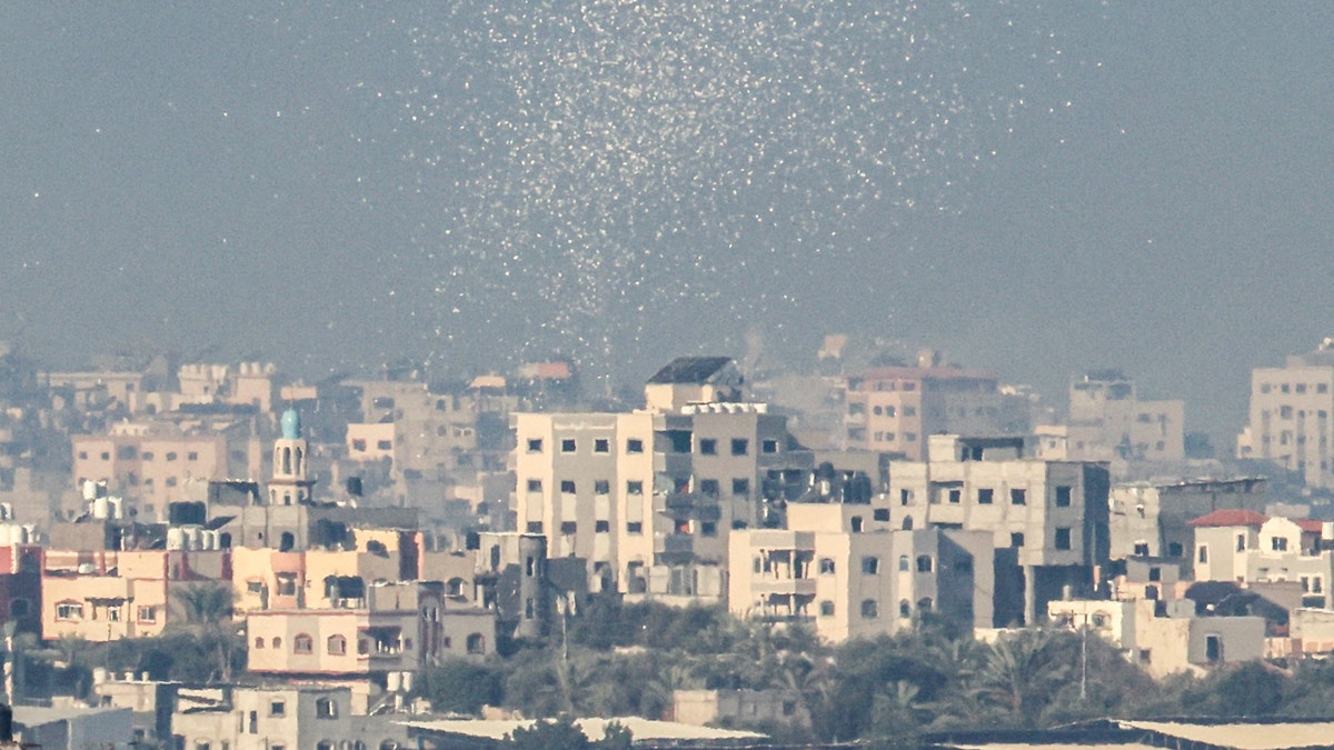 IDF-Flyer über Gaza