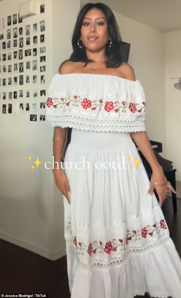 Jessica Madrigal from Mexico, shares snaps of the 'Mexican Catholic look' as well as her church fits