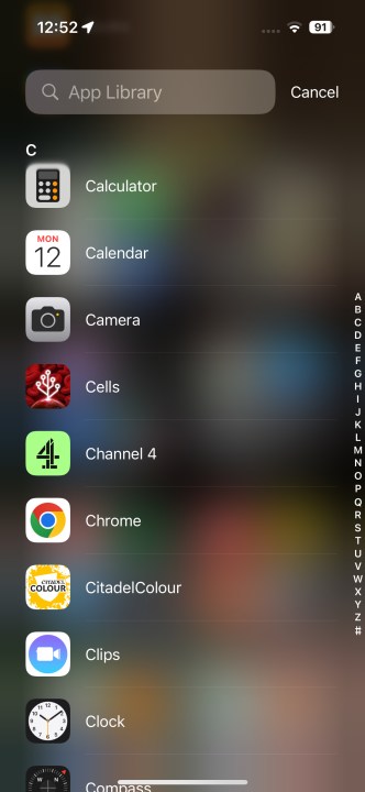 So verbergen Sie Apps in der iPhone-App-Bibliothek 1
