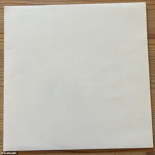 Ringo Starr sold his own numbered copy of the Beatles' White album (pictured) for $790,000 (£620,000) in  2015