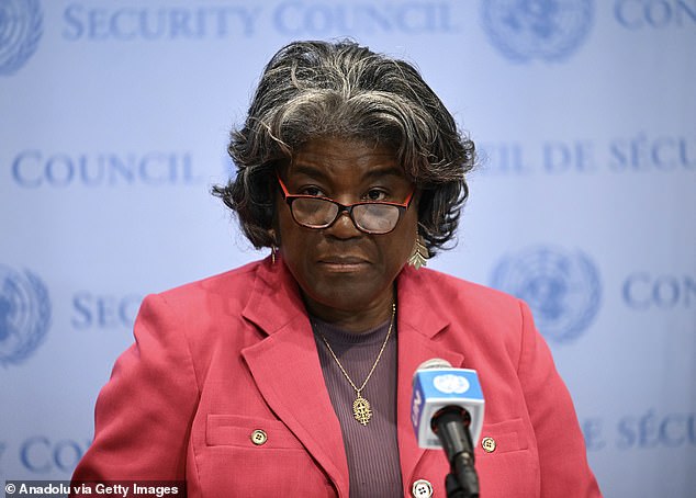 Die US-Botschafterin bei den Vereinten Nationen, Linda Thomas-Greenfield, sagte, die USA hätten an einem Geiseldeal gearbeitet