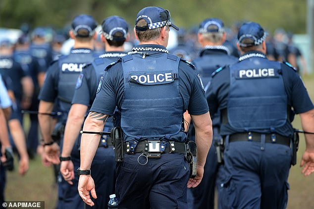 Der Polizeikommissar sagte, die Polizei von Queensland habe im Jahr 2023 im Vergleich zu 2022 weitere 10.000 Personen bearbeitet (abgebildete Bestandsaufnahme der Polizei von Queensland).