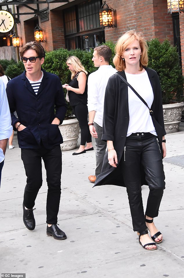 Cillian Murphy und Yvonne McGuinness während einer Reise nach New York City im August 2016