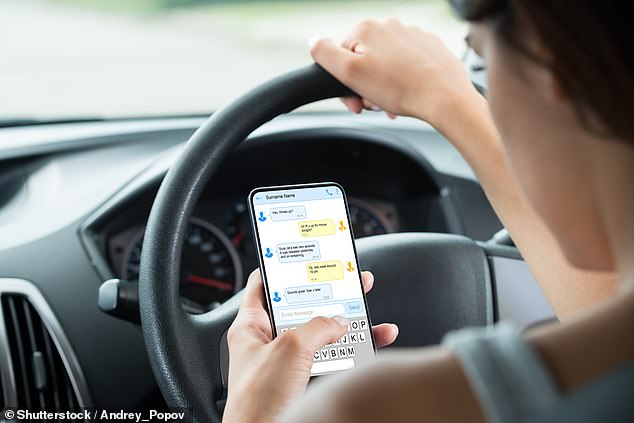 Experts say drivers need to keep an eye out for drivers in other vehicles dropping their head frequently, which is a telltale sign they're looking at their phone
