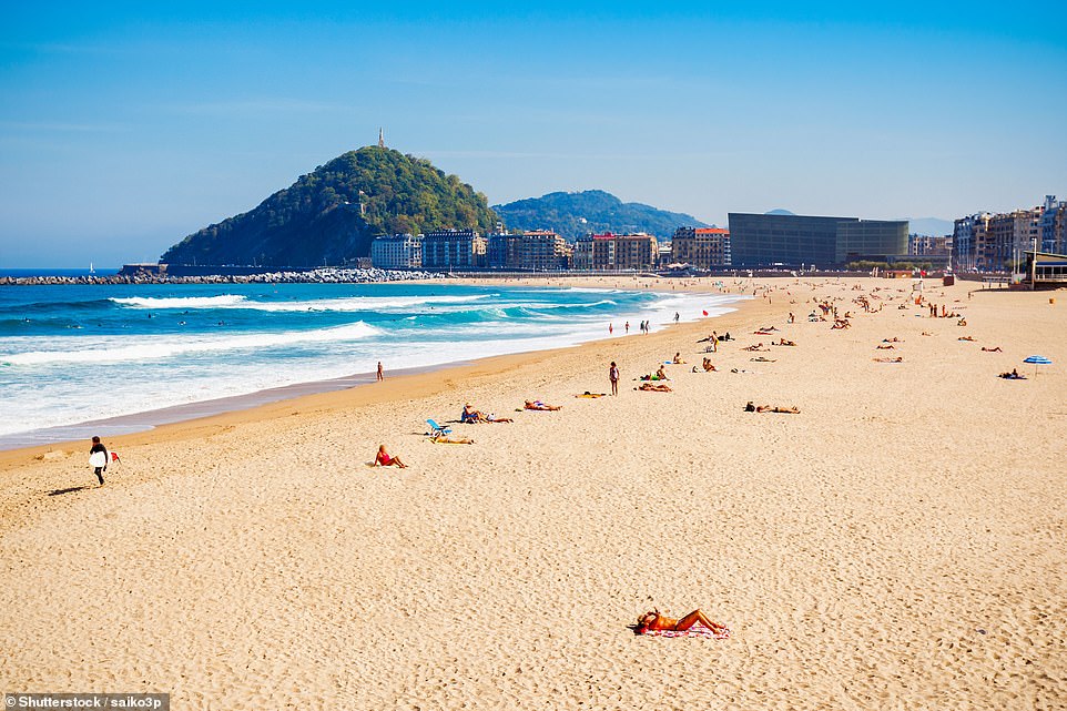 The bronze goes to La Concha Beach in San Sebastian, Spain. Writing on Tripadvisor, 'Antonia-Maria Stoian' said: 'The beach has a phenomenal promenade. At any hour of any day, it is gorgeous'