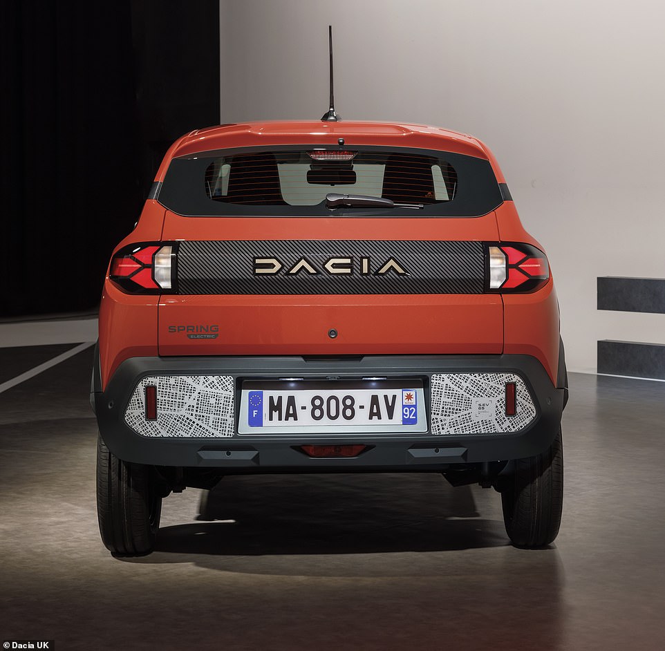 The Springs elevated ground clearance allows for customers to 'venture over rough terrain,' says Dacia - though we wouldn't recommend taking on any mountains or ravines, given it's only available with two-wheel drive