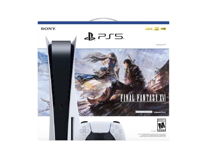 Die Box des PlayStation 5 Final Fantasy XVI-Bundles.