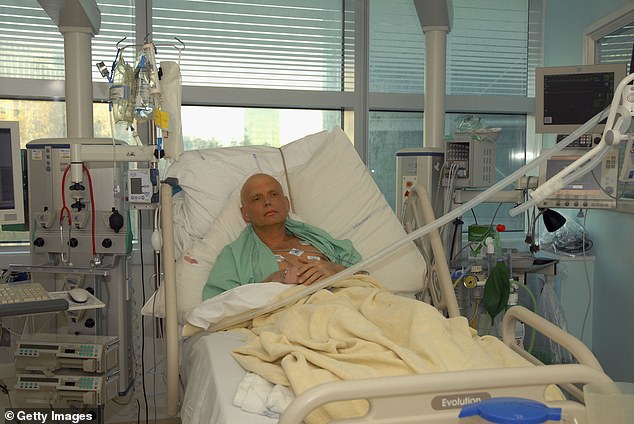 In 2006, Russian defector Alexander Litvinenko (pictured), a former agent for the KGB and its post-Soviet successor agency, the FSB, became violently ill in London after drinking tea laced with radioactive polonium-210. He died three weeks later