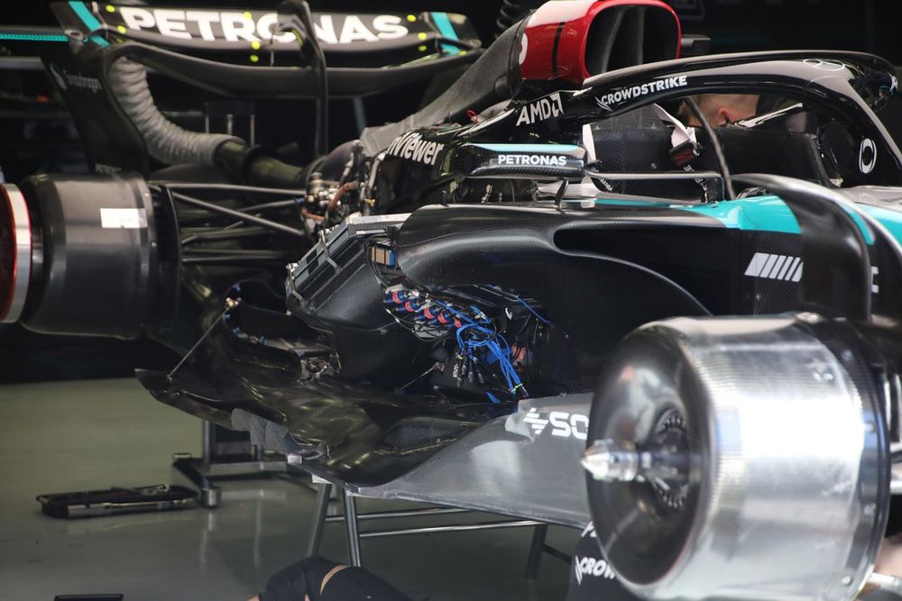 Details zum Mercedes F1 W15