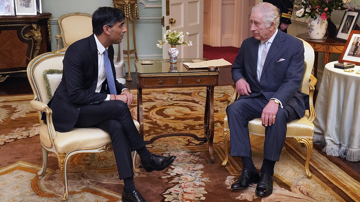 Premierminister Sunak übermittelte König Charles ermutigende Unterstützungsbotschaften