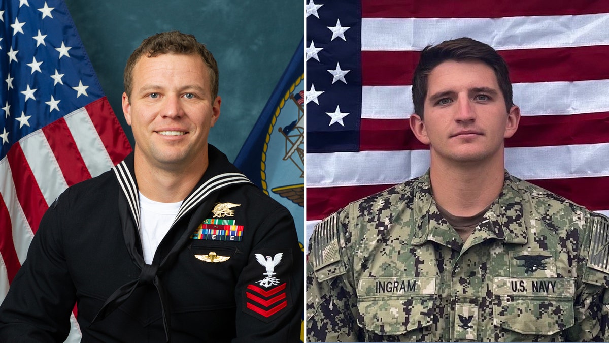 Bilder von zwei Navy SEALs