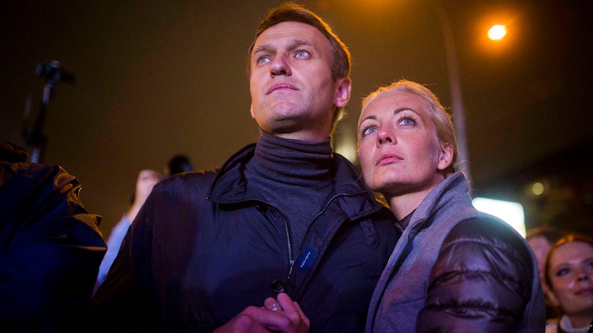 Nawalny und seine Frau