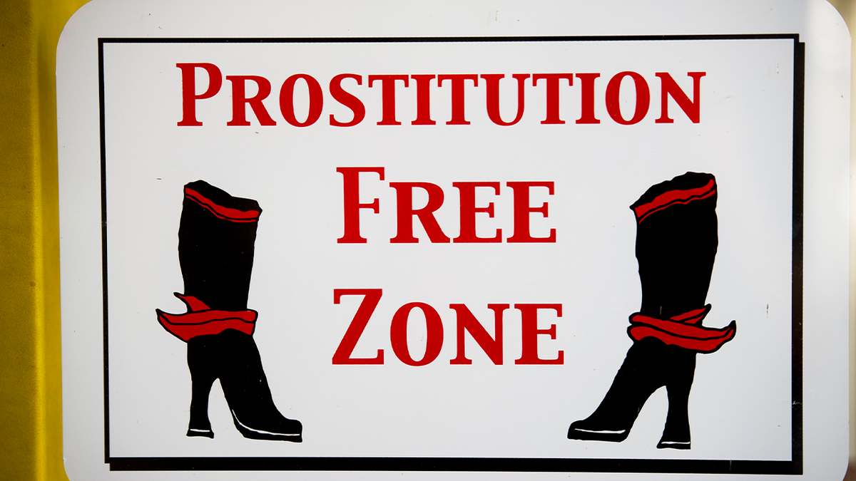 Kein Prostitutionsschild 
