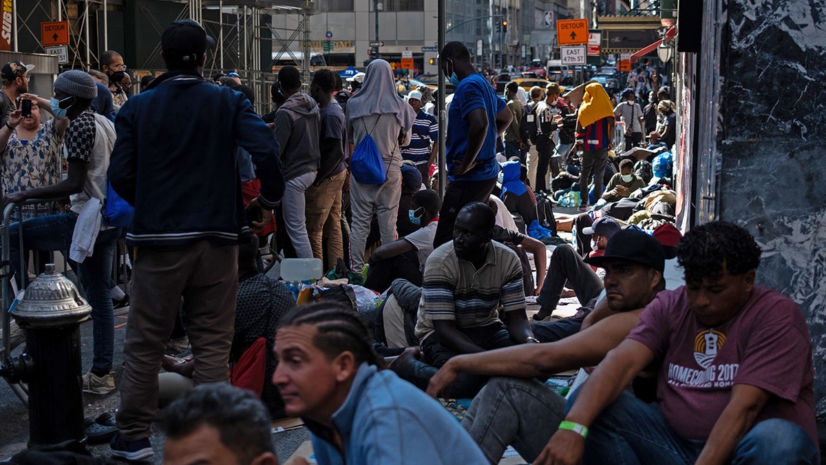 Migranten in NYC