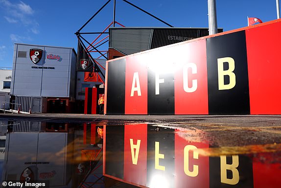 BOURNEMOUTH, ENGLAND - FEBRUARY 24: A general view outside the stadium prior to the Premier League match between AFC Bournemouth and Manchester City at the Vitality Stadium on February 24, 2024 in Bournemouth, England. (Photo by Clive Rose/Getty Images)