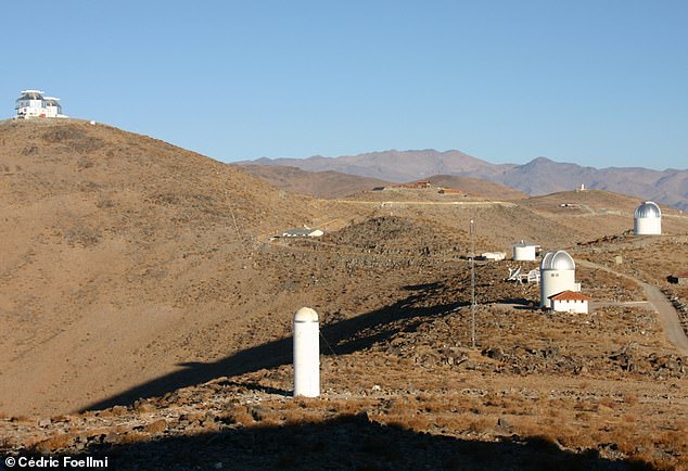 S/2023 U1 wurde erstmals am 4. November 2023 von Sheppard mit den Magellan-Teleskopen am Las Campanas-Observatorium von Carnegie Science in Chile entdeckt (im Bild).