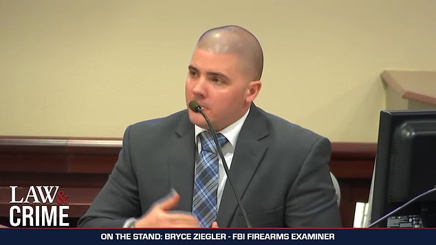 Bryce Ziegler, an agent with the FBI firearms unit who examined the gun Baldwin used, said he had to break the gun with a mallet to get it to fire without using the trigger