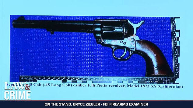 Ziegler's analysis contradicts claims by Baldwin that he only pulled back the hammer on the vintage-looking pistol