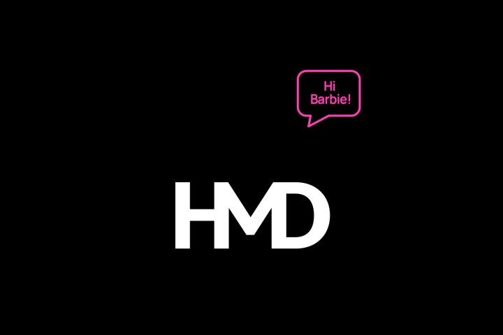 Ein Werbebild für die Markenpartnerschaft von HMD Global und Mattel.
