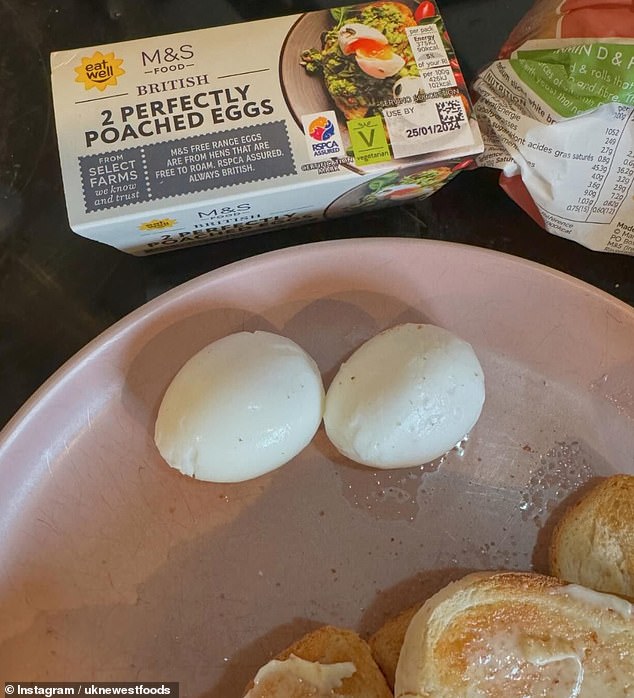 Die pochierten Eier von M&S brauchen nur zwei Minuten in der Mikrowelle – manche sagen jedoch, sie ähneln eher weichgekochten Eiern