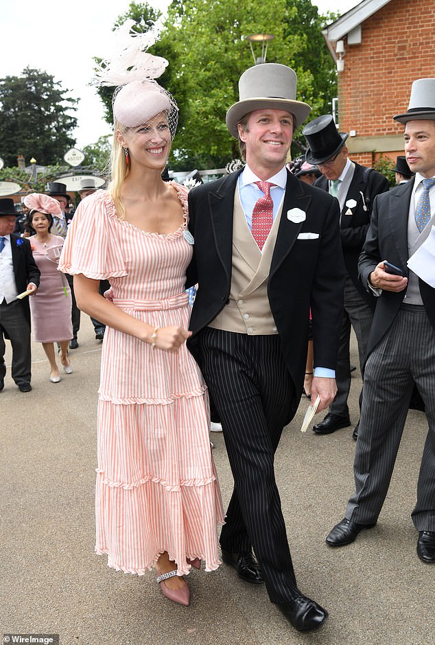 Lady Gabriella Windsor and Thomas Kingston attend Royal Ascot in 2019