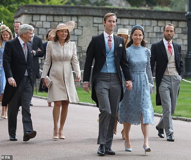 Thomas was a close friend of Pippa Middleton, pictured, with the pair often seen out and about together