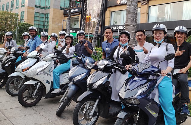 XO Tours ist das erste rein weibliche Motorradunternehmen in Vietnam