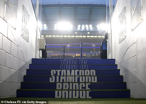 LONDON, ENGLAND - FEBRUARY 28: General view inside the stadium prior to the Emirates FA Cup Fifth Round match between Chelsea and Leeds United at Stamford Bridge on February 28, 2024 in London, England. (Photo by Chris Lee - Chelsea FC/Chelsea FC via Getty Images)