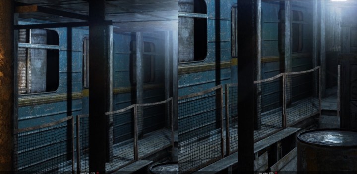 SSAA-Vergleich in Metro 2033 Redux.